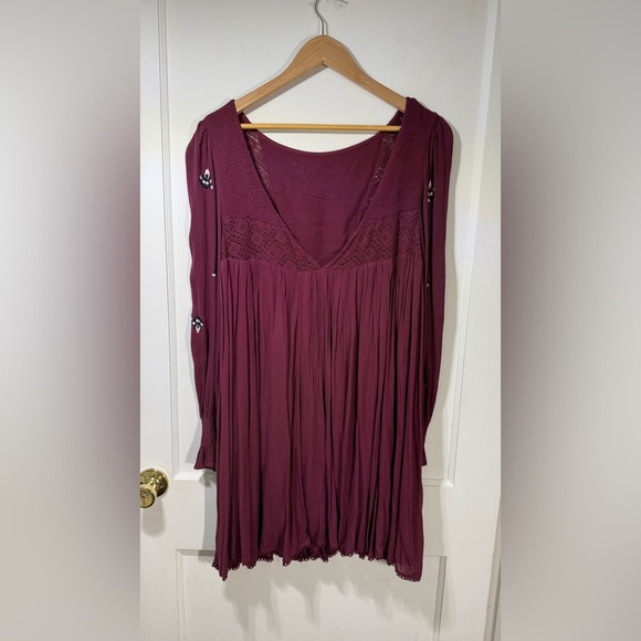 Free People Mohave Embroidered Mini Dress - Picture 4 of 8